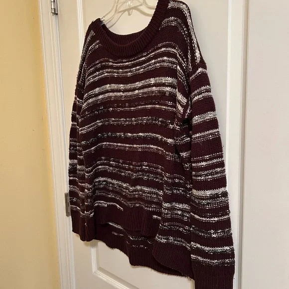 🐆3/$15 Calvin Klein Jeans Ladies' Marled Sweater - Picture 3 of 6